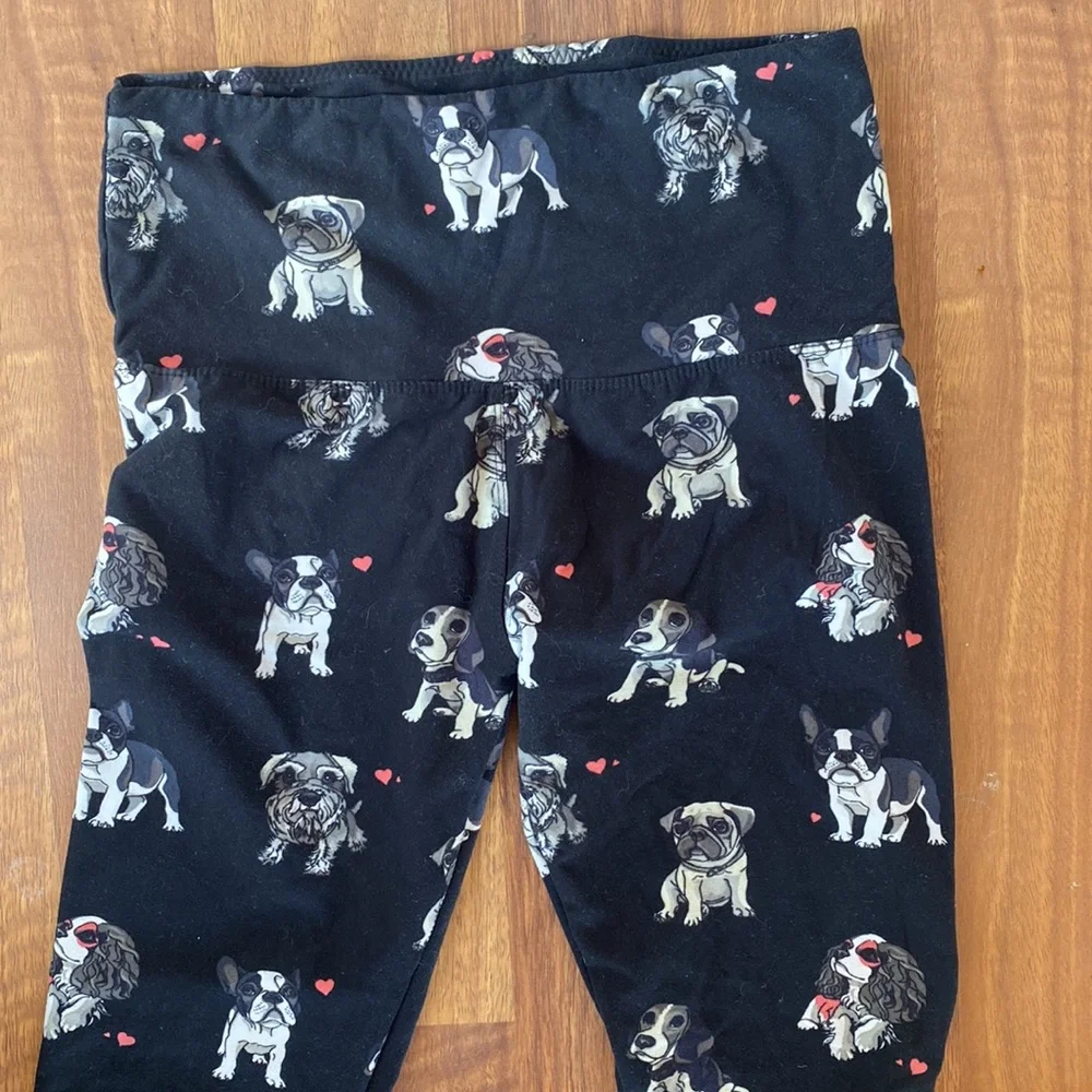 SOFT Puppy dog leggings one size - Picture 4 of 5